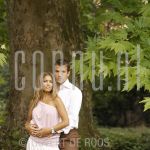 03-07-2004 Sylvie van der Vaart-Meis and Raphael van der Vaart at Blakes Hotel in Amsterdam by order of Pulse Magazine.

[keywords]Posed, Half Length, Eyecontact, Tree[/keywords]